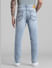 Light Blue Low Rise Washed Ben Skinny Jeans_410892+3