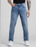 Light Blue Low Rise Washed Ben Skinny Jeans_410898+1