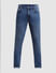 Light Blue Low Rise Washed Ben Skinny Jeans_410899+6
