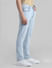 Light Blue Low Rise Washed Ben Skinny Jeans_410900+2