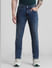 Blue Low Rise Washed Ben Skinny Jeans_410901+1
