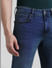 Blue Low Rise Washed Ben Skinny Jeans_410901+4