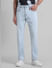 Light Blue High Rise Ray Bootcut Jeans_410905+1