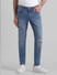 Light Blue Low Rise Distressed Glenn Slim Fit Jeans_410906+1