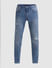 Light Blue Low Rise Distressed Glenn Slim Fit Jeans_410906+6