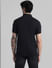 Black Zip Detail Polo T-shirt_410916+4