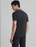 Black Contrast Tipping Polo T-shirt_410927+4
