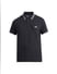 Black Contrast Tipping Polo T-shirt_410927+7