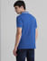 Blue Contrast Tipping Polo T-shirt_410929+4