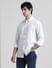 White Cotton Full Sleeves Shirt_410943+3