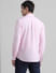 Light Pink Cotton Full Sleeves Shirt_410946+4