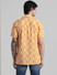Orange Abstract Print Shirt_410955+4