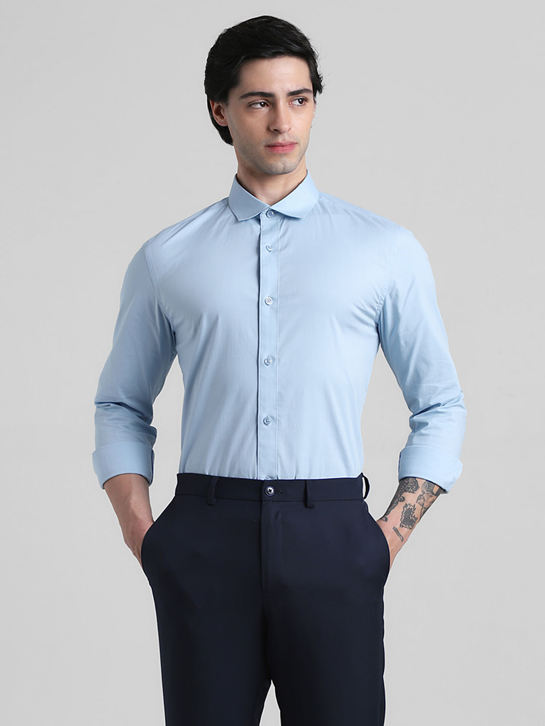 Marc Darcy | Max Navy Blue Trouser | The Shirt Store