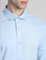 Blue Formal Full Sleeves Shirt_410970+5