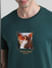 Green Graphic Print T-shirt_410977+5