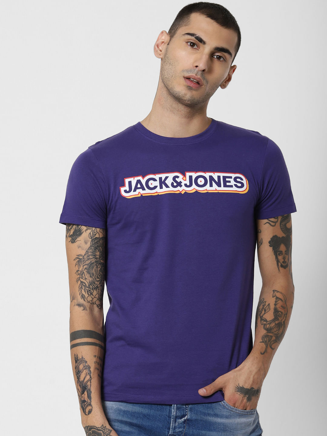 purple t shirt online