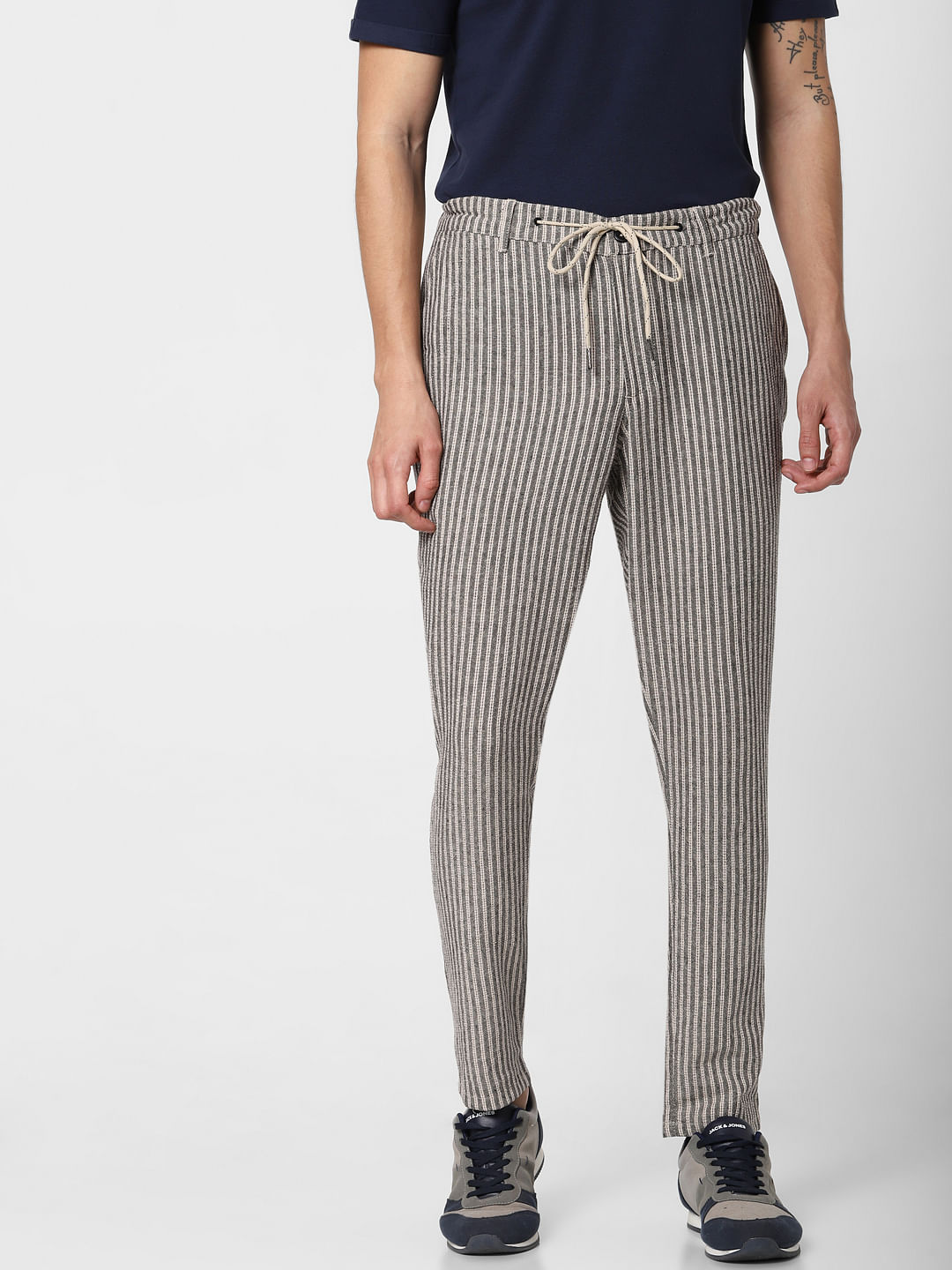 mens striped chino pants