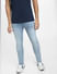 Blue Low Rise Washed Ben Skinny Jeans_405500+2