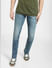Blue Low Rise Washed Ben Skinny Jeans_405495+2