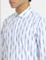White Striped Full Sleeves Shirt_405509+5