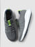 Grey Slip-On Sneakers