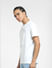 White Graphic Print Crew Neck T-shirt_405523+3