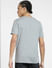 Grey Graphic Print Crew Neck T-shirt_405524+4