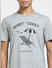 Grey Graphic Print Crew Neck T-shirt_405524+5