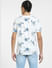 White All Over Print Crew Neck T-shirt_405526+4