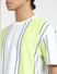Green Striped Crew Neck T-shirt_405551+5