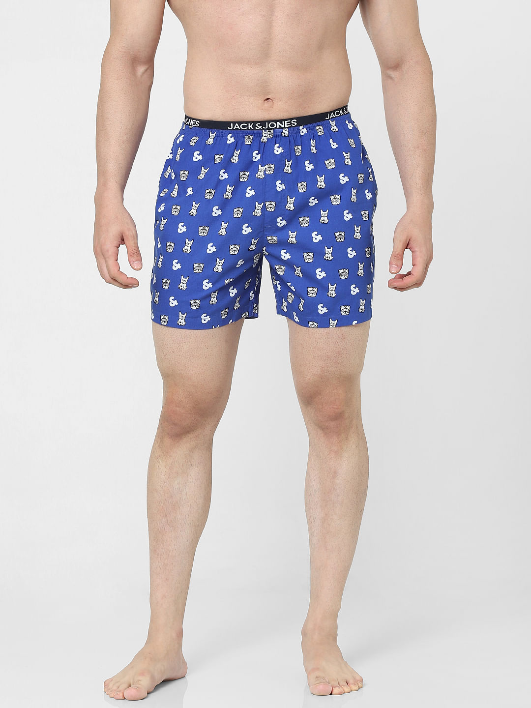 Printed boxers hot sale