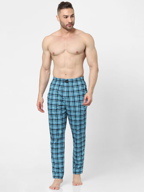 Blue Check Pyjamas