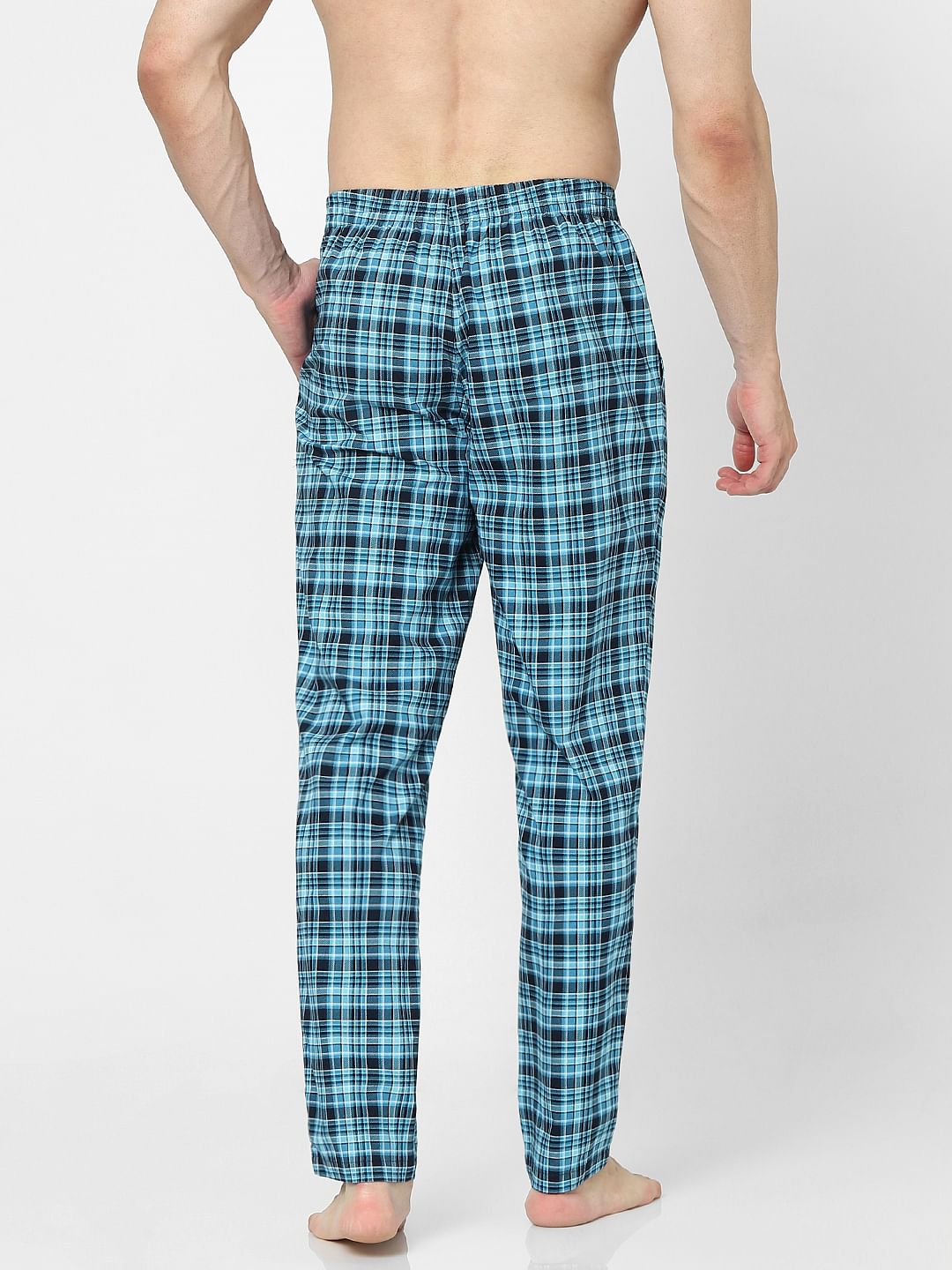 Checked pjs hot sale