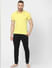 Yellow Polo Neck T-shirt_394834+1