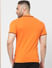 Orange Polo Neck T-shirt_394835+4