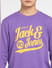 Purple Logo Print Sweatshirt_400822+5