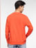 Red Logo Print Sweatshirt_400823+4