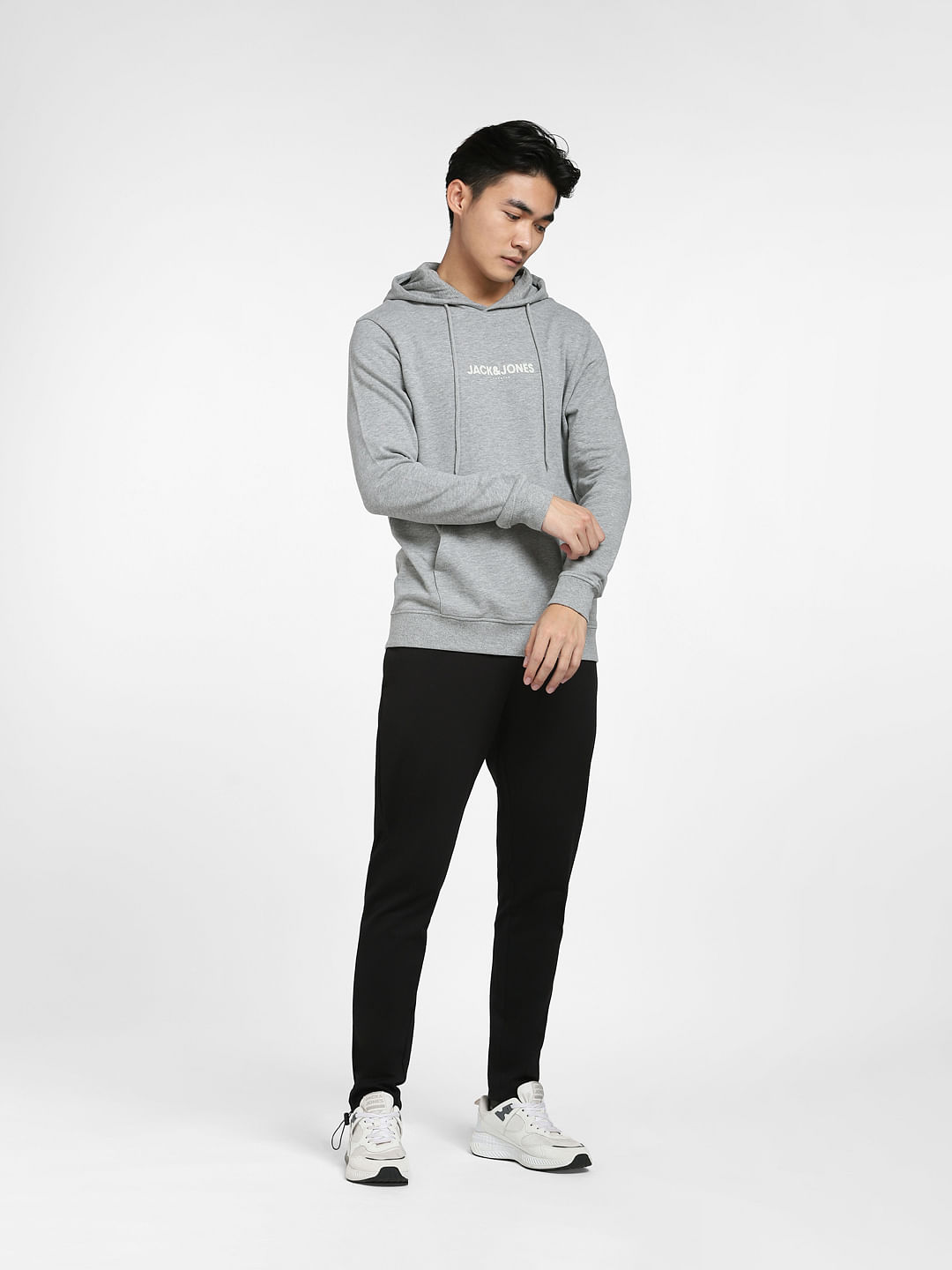 Grey clearance hooded top