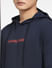 Navy Blue Hooded Sweatshirt_400829+5