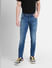 Blue Low Rise Glenn Slim Fit Jeans_400851+2