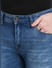 Blue Low Rise Glenn Slim Fit Jeans_400851+5