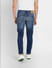 Blue Low Rise Washed Glenn Slim Fit Jeans_400864+4
