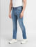 Blue Low Rise Washed Ben Skinny Fit Jeans_400869+3