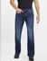 Blue High Rise Ray Bootcut Jeans_400879+2