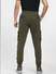 Green Mid Rise Colourblocked Sweatpants_400926+4