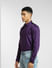 Dark Purple Full Sleeves Shirt_400953+3