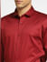 Dark Red Full Sleeves Shirt_400954+5