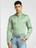 Light Green Full Sleeves Shirt