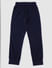 Boys Blue Striped T-shirt & Pyjama Night Suit Set_390648+2