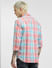Pink Checked Full Sleeves Shirt_394876+4
